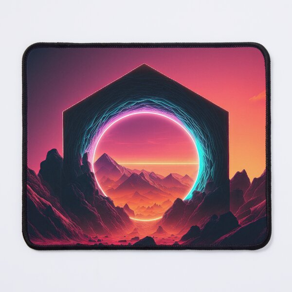 Item preview, Neon Nexus: A Synthwave Exploration of the Future designed and sold by Mullet Monkey.