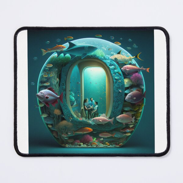 Item preview, The oniric magic world of aquarium designed and sold by mentefresca.