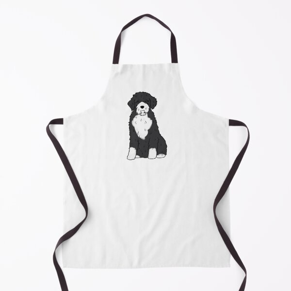 Item preview, Portuguese water dog cute illustration designed and sold by Yarafantasyart.