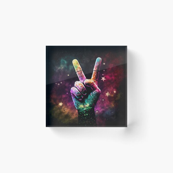 Item preview, Peace, stars, love designed and sold by A-O-Daily.