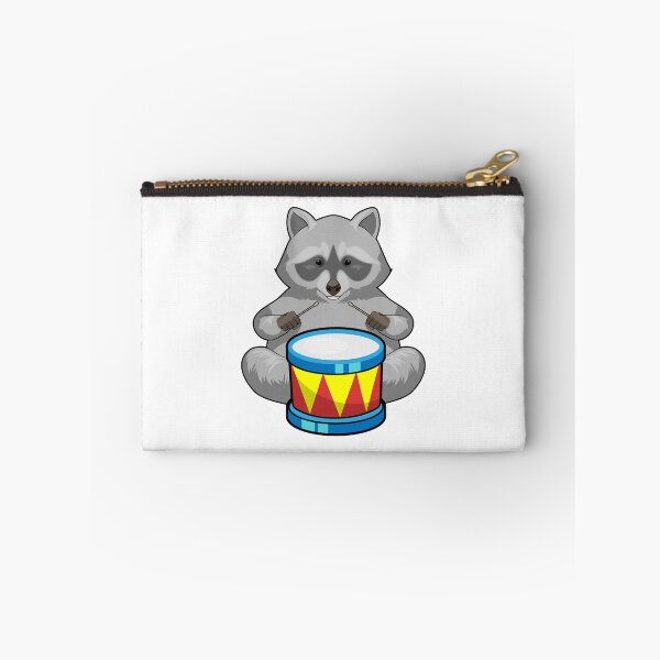 Item preview, Racoon Musician Drum Music designed and sold by Snabdesign84.