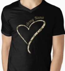 Proud Army Nana - Army Nana Camouflage Men's V-Neck T-Shirt