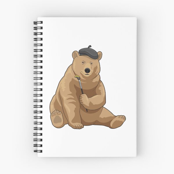 Item preview, Bear Painter Paintbrush Painting designed and sold by Snabdesign84.