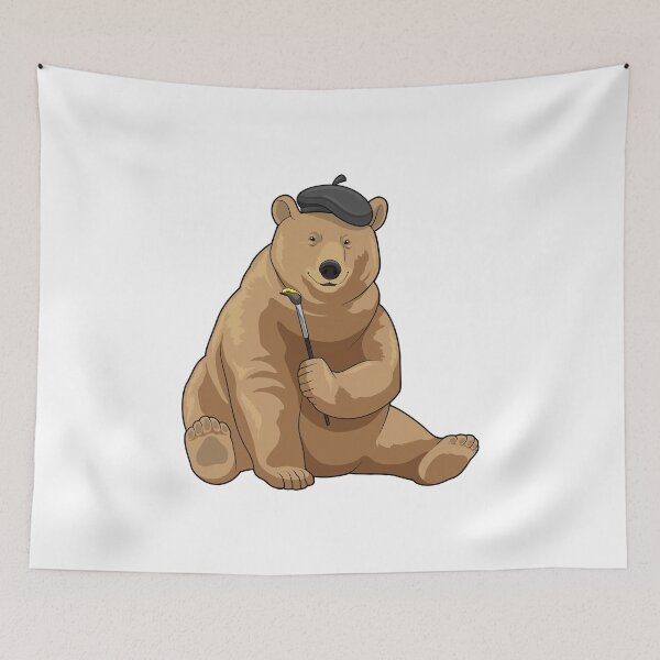 Item preview, Bear Painter Paint brush designed and sold by Snabdesign84.