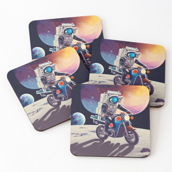 Item preview, Two-Wheel Trek Through Space - The Fast and the Moon-Bound designed and sold by WBP Mart.
