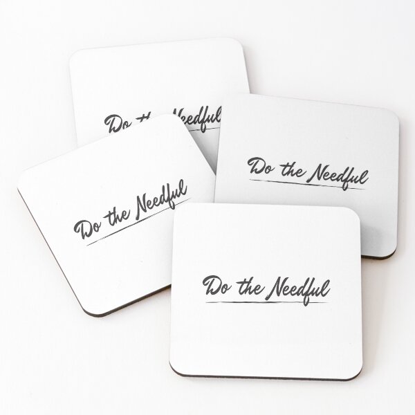 Item preview, Do the needful  designed and sold by Lets Be Positive (5.0) ⭐⭐⭐⭐⭐.