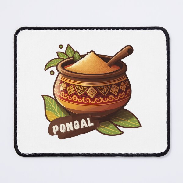 Item preview, happy Pongal : Celebrate Pongal with a Festive Food Feast designed and sold by Robo-toons.