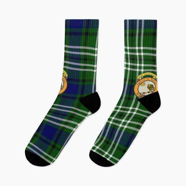 Artikelvorschau, Schottischer Tartan und Wappen von Spottiswood entworfen und verkauft von BagTown Clans.