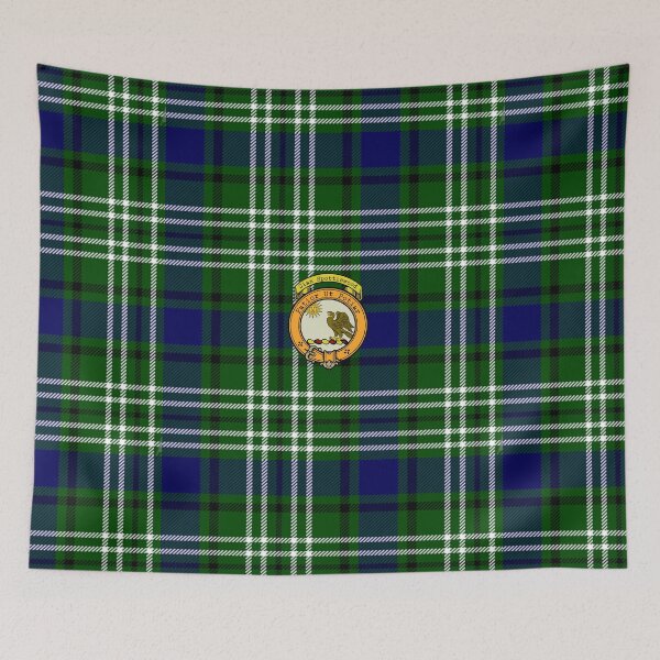 Artikelvorschau, Schottischer Tartan und Wappen von Spottiswood entworfen und verkauft von BagTown Clans.