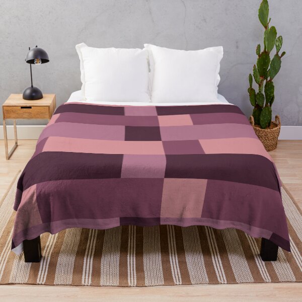 Item preview, Geometric Block Pattern (purple) designed and sold by OddlyInk.