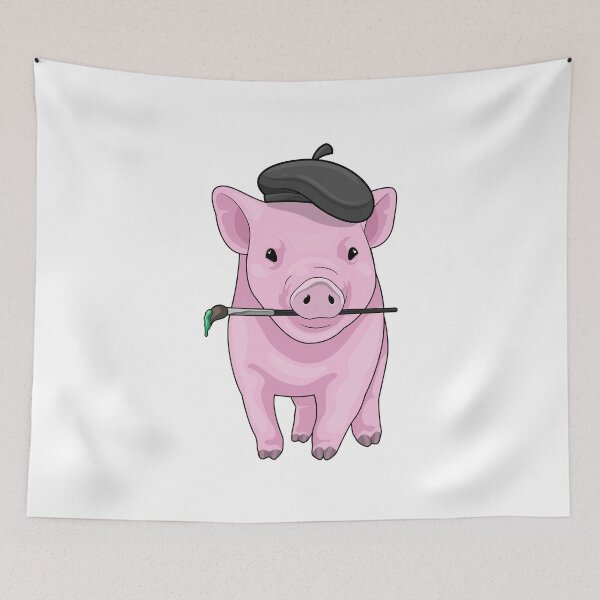 Item preview, Pig Painter Paint brush designed and sold by Snabdesign84.