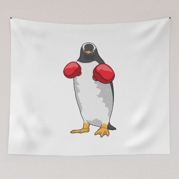 Aperçu de l'œuvre Penguin Boxer Boxing gloves créée et vendue par Snabdesign84.