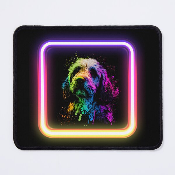 Item preview, Cockapoo Neon Splatter Insta Dog designed and sold by The-Vault.