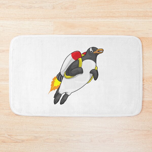 Item preview, Penguin Flying Jetpack designed and sold by Snabdesign84.