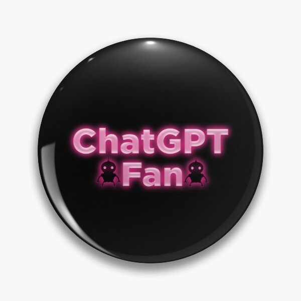 Item preview, ChatGPT Fan Chatbot Neon Pink designed and sold by PeterPrv.