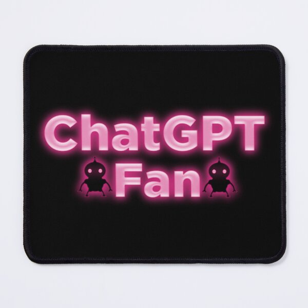 Item preview, ChatGPT Fan Chatbot Neon Pink designed and sold by PeterPrv.