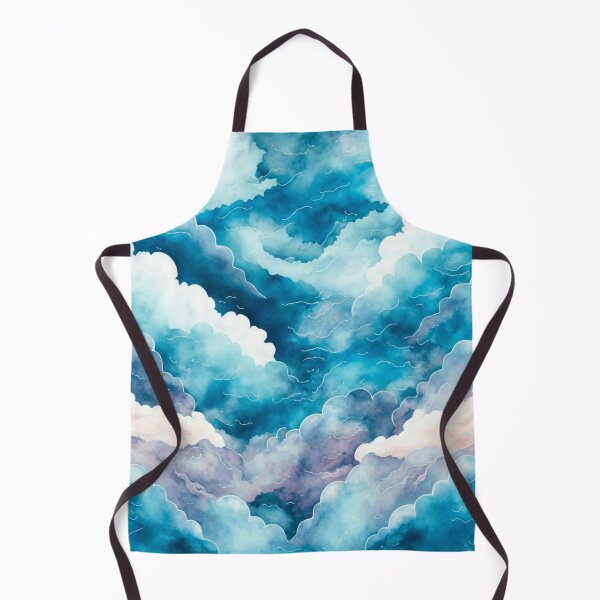 Item preview, blue clouds designed and sold by Aurore-dessin.