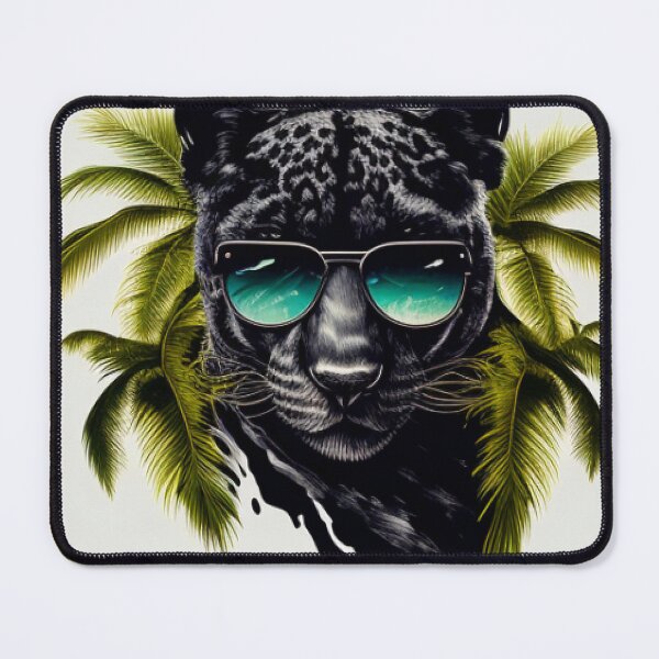 Item preview, Black panther in sunglasses designed and sold by Maryberry96.