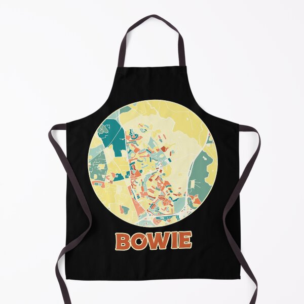 Item preview, Bowie Maryland map in mozaique colors designed and sold by chrlalexandru.