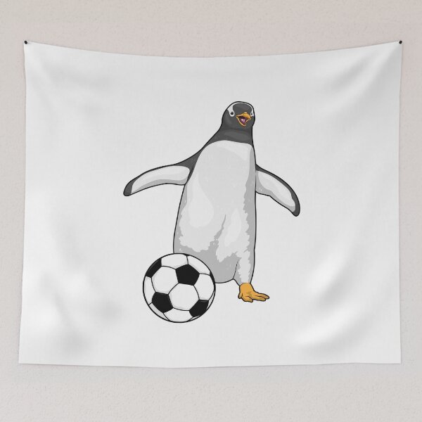 Item preview, Penguin Soccer player Soccer designed and sold by Snabdesign84.
