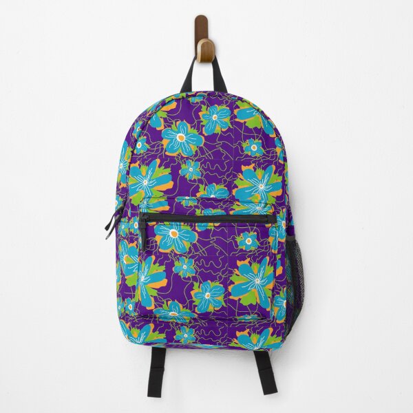Item preview, Floral pattern design flowers purple designed and sold by eddiebarronshop.