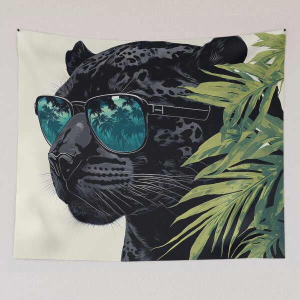 Item preview, Black panther in sunglasses  designed and sold by Maryberry96.