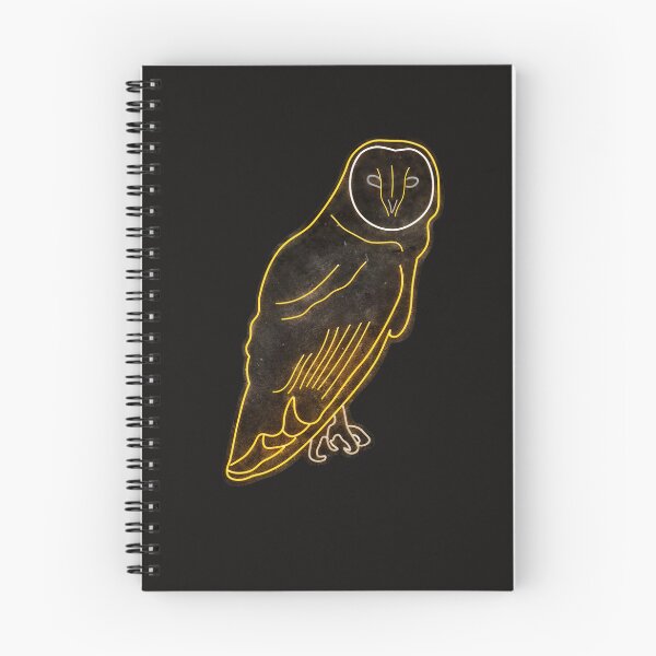 Item preview,   Neon Design of a Perched Barn Owl designed and sold by designsasstultd.
