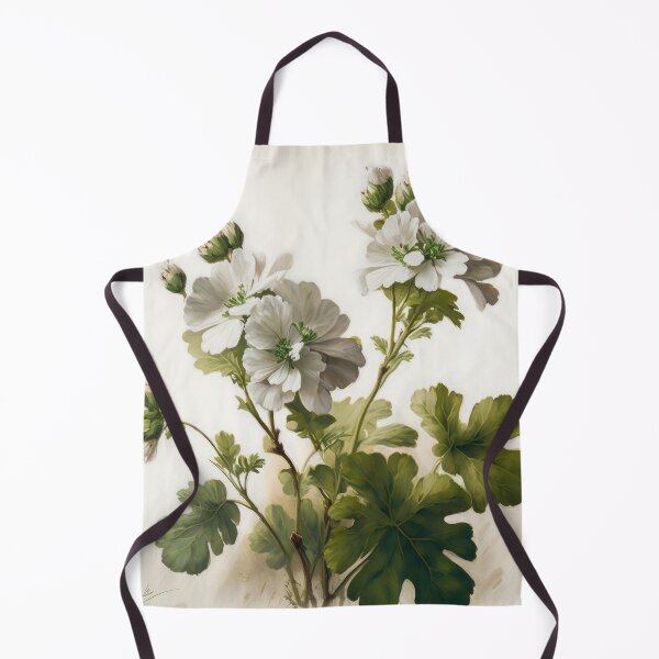 Item preview, White Geraniums designed and sold by Vanover Designs.