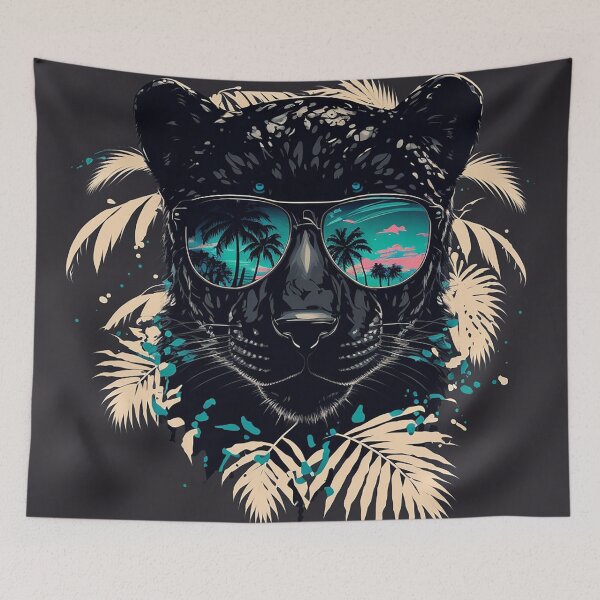 Item preview, Black panther in sunglasses  designed and sold by Maryberry96.