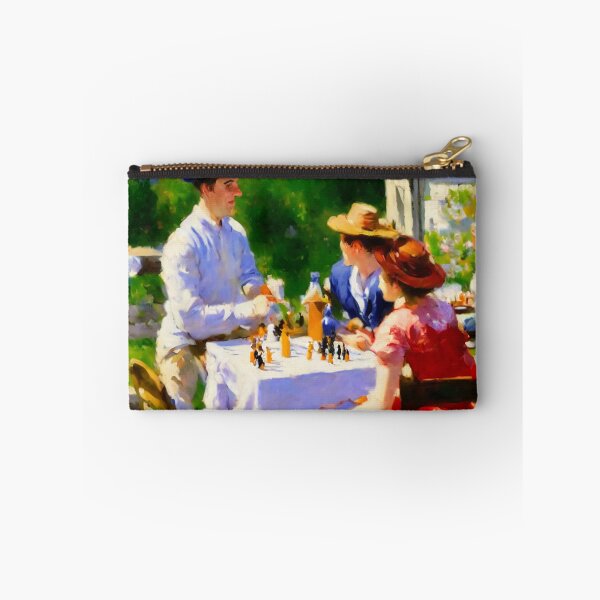 Item preview, Sunlit French idyll: A Chess and Wine Soirée designed and sold by arcanemuse.