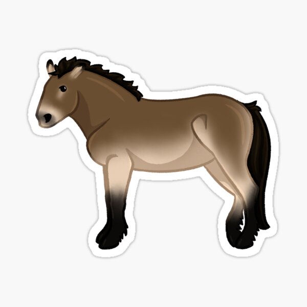 Aperçu de l'œuvre Cheval de Przewalski créée et vendue par Art By Drina.