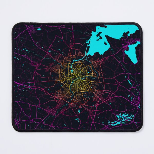 Item preview, Odense City Map of Denmark - Neon designed and sold by deMAP.