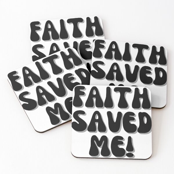 Item preview, Faith Saved Me! designed and sold by Finds.