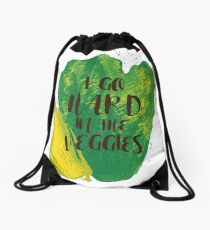 Ich gehe hart in die Veggies, Mais-Ausgabe Turnbeutel