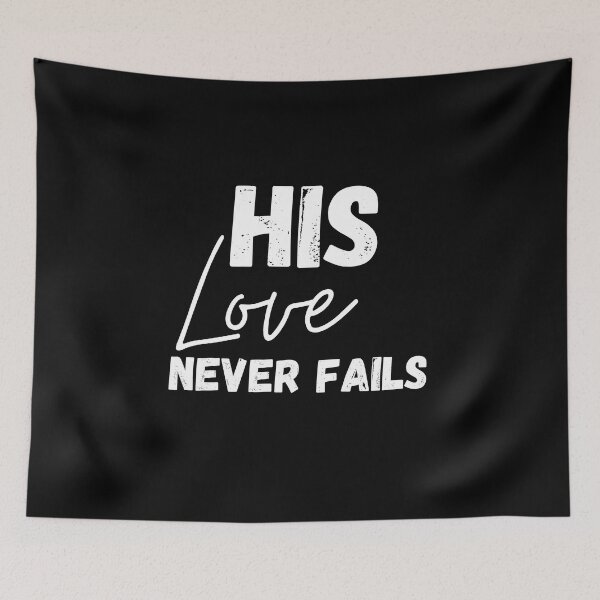 Item preview, his love never fails ,valentines day designed and sold by designreb.