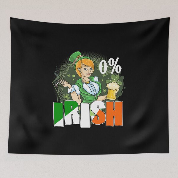 Item preview, 0% Irish St. Patrick's Graphic designed and sold by PECCATOR.