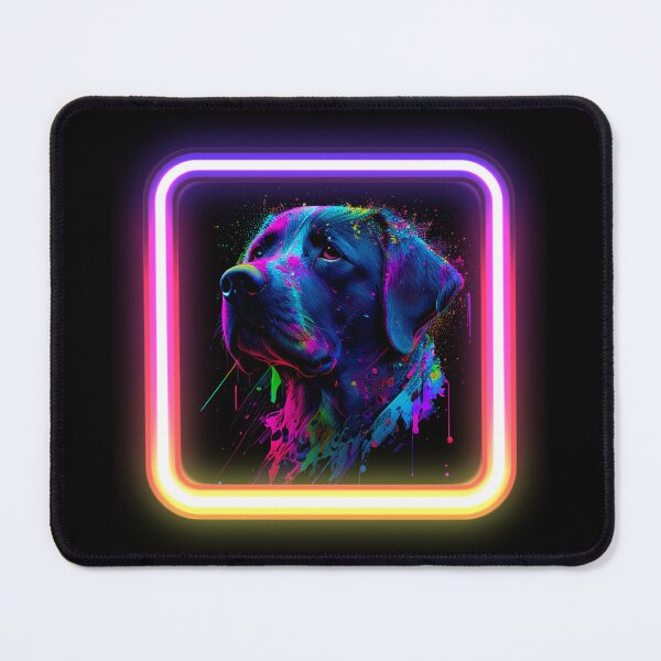 Item preview, Labrador Neon Splatter Insta Dog designed and sold by The-Vault.