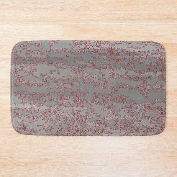 Item preview, grey red abstraction designed and sold by SunGraphicArt.