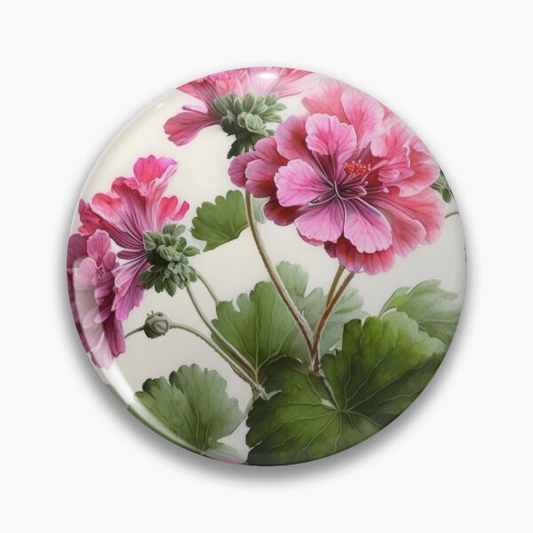 Item preview, Pink Geraniums  designed and sold by Vanover Designs.