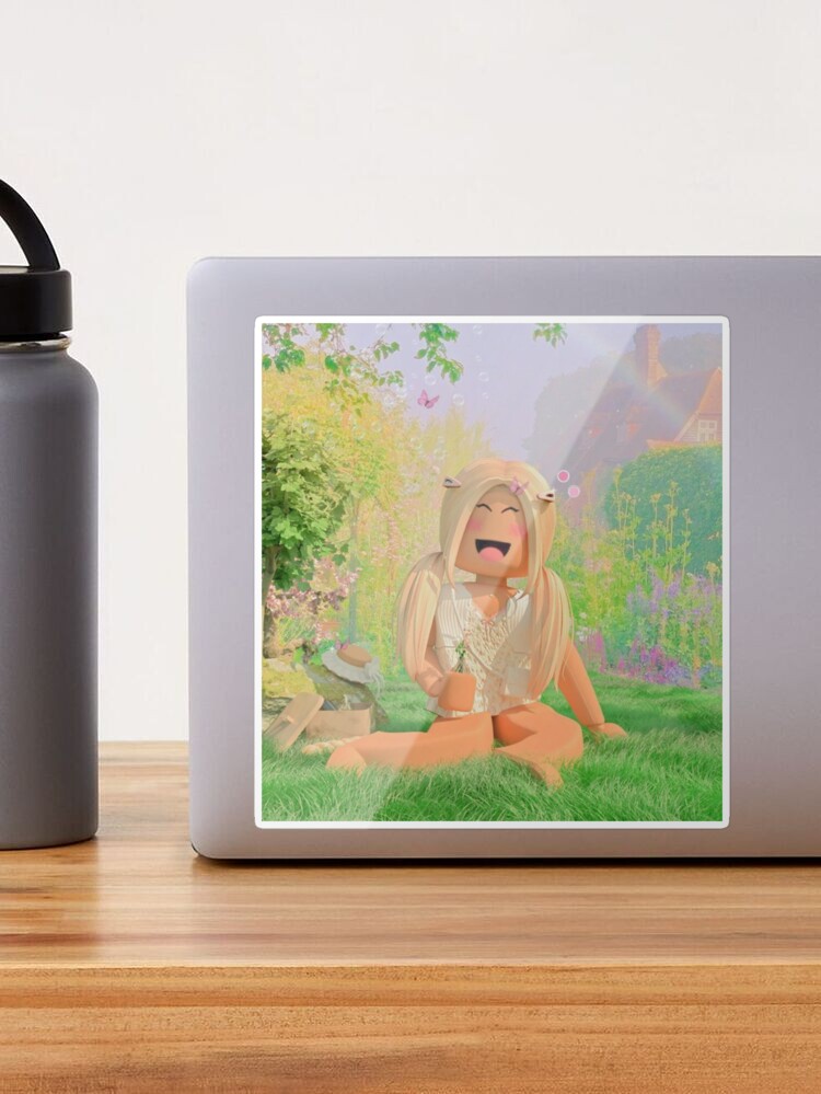 Beauty Aesthetic Roblox Girl  Photographic Print for Sale by Michae5horpe