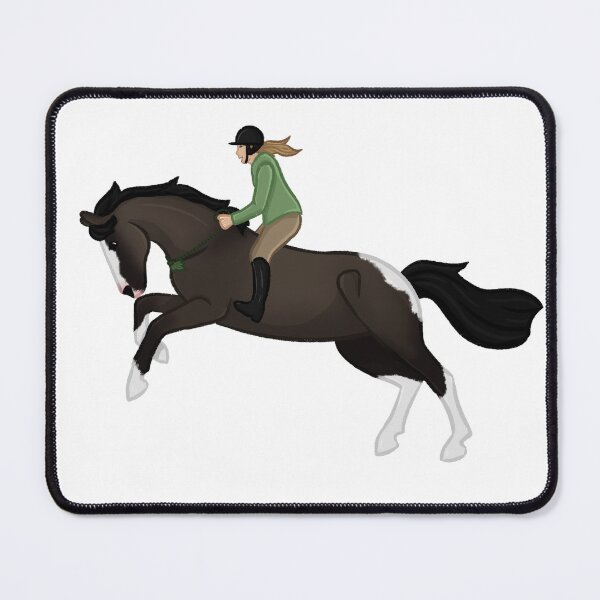 Item preview, Horse bucking with rider designed and sold by Art By Drina.