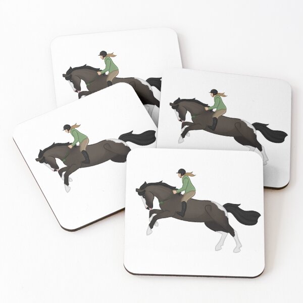 Item preview, Horse bucking with rider designed and sold by Art By Drina.