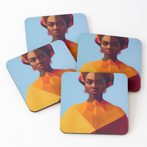 Item preview, Cartel de viaje a África Mujer de Omar Escalante designed and sold by Arctic frame studio.