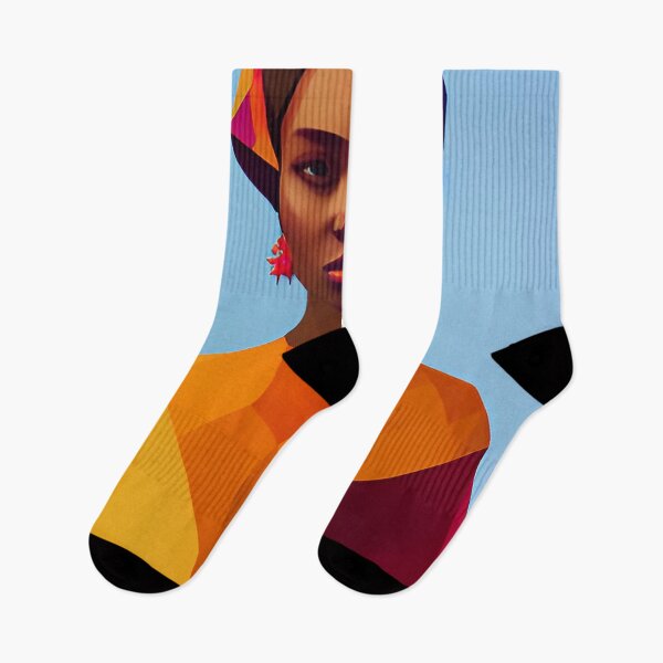 Item preview, Africa travel poster Woman by Omar Escalante designed and sold by Arctic frame studio.