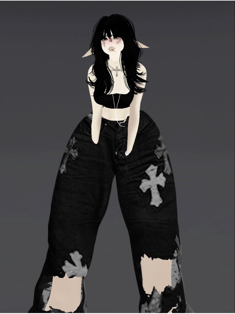 Aesthetic Girl Black Outfit