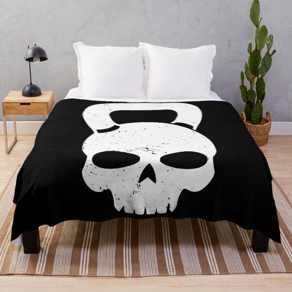 Item preview, Fitness Motivation Kettlebell Skull Workout designed and sold by JudyMann8258.