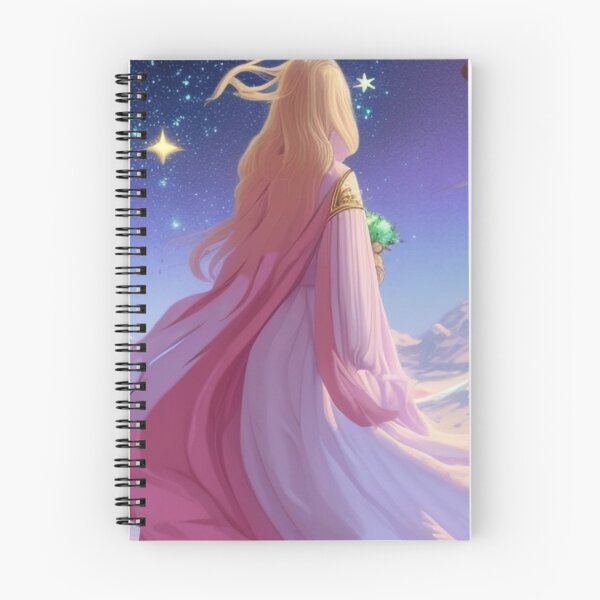 Item preview, Retro blonde girl starring at the universe designed and sold by Girly-Universe.