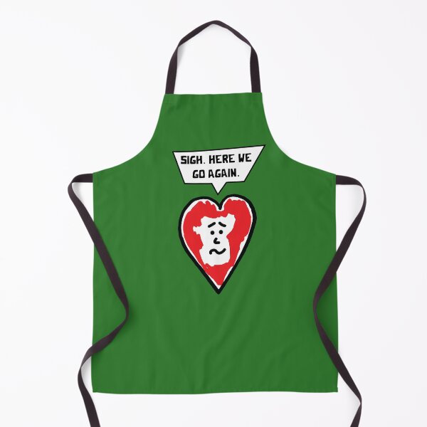 Item preview, Here We Go Again - Worried Heart designed and sold by Sketchypenface.