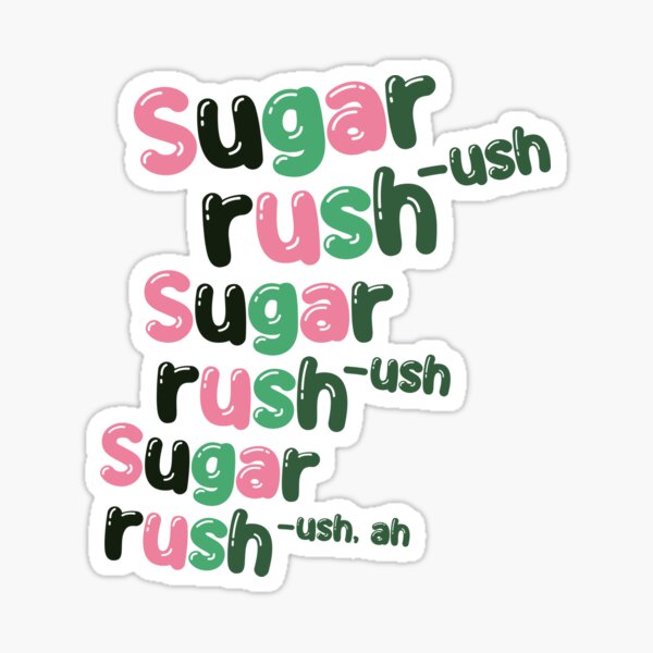 Artikel-Vorschau von TXT - Sugar Rush Ride (Text), designt und verkauft von smallkore.