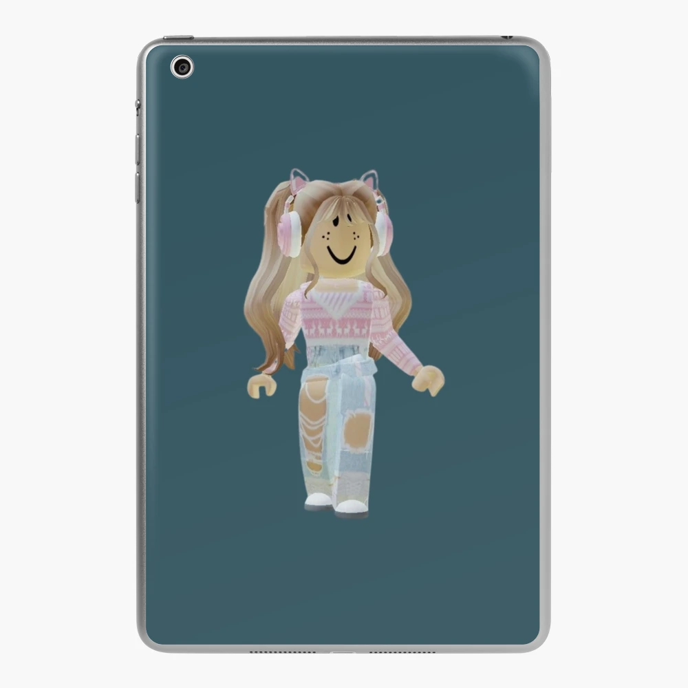 t-shirt roblox girl iPad Case & Skin by CuteDesignOnly